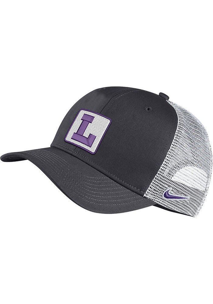 Nike LSU Tigers ANTHRACITE C99 Trucker Adjustable Hat - 19867526