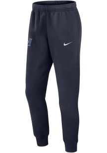 Nike Villanova Wildcats Mens Navy Blue Sideline Club Fleece Gameday Sweatpants