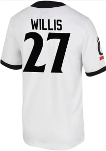 Ken Willis  Nike Cincinnati Bearcats White Game Name And Number Football Jersey