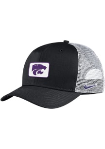 Nike K-State Wildcats C99 Trucker Adjustable Hat - Black