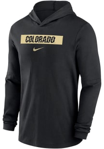 Nike Colorado Buffaloes Mens Black Sideline DriFIT Off Field Hood