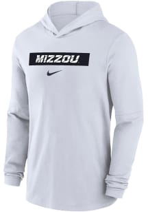 Nike Missouri Tigers Mens White Sideline DriFIT Off Field Hood