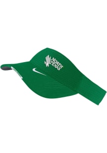 Nike North Texas Mean Green Mens Green Sideline DriFit Visor Adjustable Visor