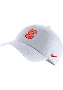 Nike Syracuse Orange Campus Adjustable Hat - White