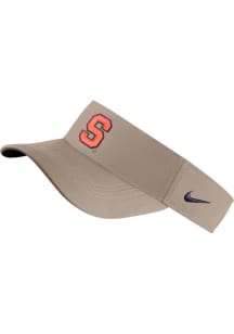 Nike Syracuse Orange Mens Khaki DriFit Visor Adjustable Visor