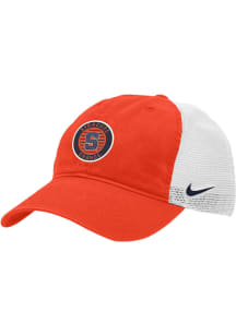 Nike Syracuse Orange Washed Trucker Adjustable Hat - Orange