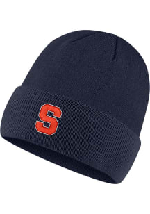 Nike Syracuse Orange Navy Blue Beanie Mens Knit Hat