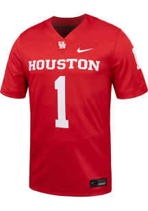 Nike Houston Cougars Red Game Replica Football Jersey