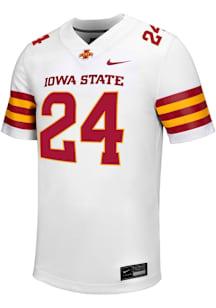 Nike Iowa State Cyclones White Game Replica Football Jersey
