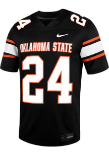 Nike Oklahoma State Cowboys Black Game Replica Football Jersey