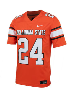 Nike Oklahoma State Cowboys Orange Game Replica Football Jersey