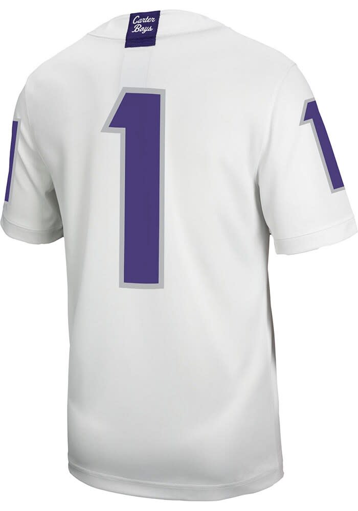 Nike TCU Horned Frogs White Game Replica Jersey - 19867892