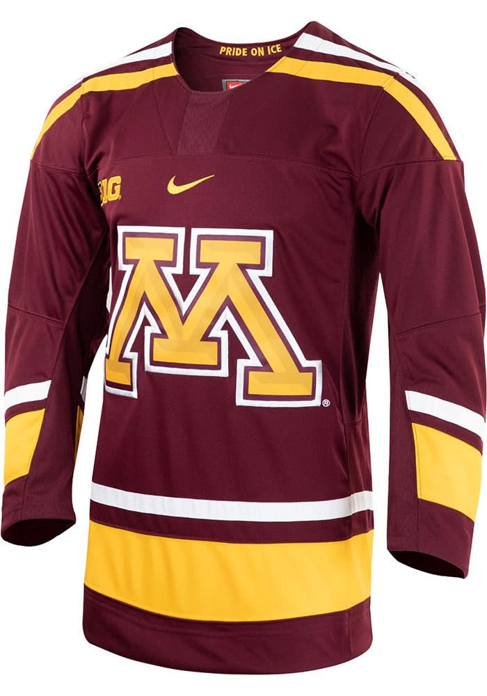 Minnesota hot Gopher signed hockey jersey