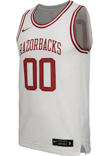 Nike Arkansas Razorbacks White Replica Jersey