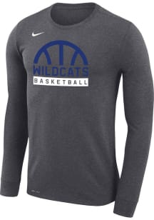 Nike Kentucky Wildcats Charcoal Arch Mascot Basketball Legend Short Sleeve T Shirt
