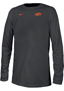 Nike Oklahoma State Cowboys Youth Black Small Logo Long Sleeve T-Shirt