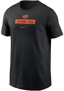 Nike Oklahoma State Cowboys Boys Black Team Issue 24 Short Sleeve T-Shirt