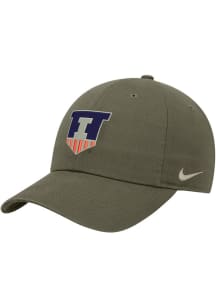 Nike Illinois Fighting Illini Cotton Club Adjustable Hat - Green