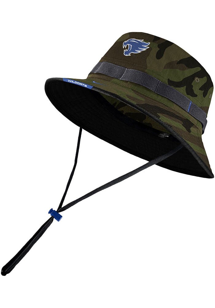 nike men's sportswear branded sideline camo bucket hat