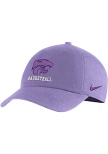 Nike Lavender K-State Wildcats Basketball Adjustable Hat