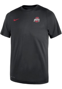 Toddler Ohio State Buckeyes Black Nike Team Issue 24 Short Sleeve T-Shirt