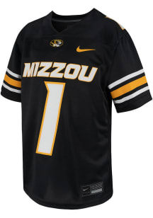 Nike Missouri Tigers Toddler Black Replica No 1 Football Jersey