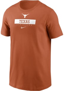 Nike Texas Longhorns Youth Burnt Orange Team Issue 24 Short Sleeve T-Shirt