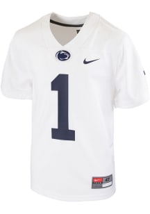 Toddler Penn State Nittany Lions White Nike Alt 1 Football Jersey Jersey
