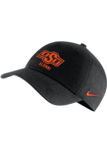 Nike Oklahoma State Cowboys NIKE H86 WASHED ADJ Adjustable Hat - Black