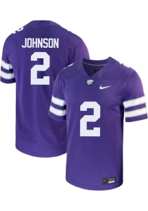 Avery Johnson Nike Mens Purple K-State Wildcats Game Name And Number Football Jersey