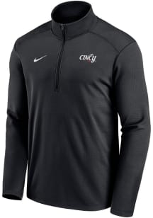 Nike Cincinnati Bearcats Mens Black Jordan Pacer Long Sleeve 1/4 Zip Pullover
