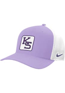 Nike K-State Wildcats Trucker C99 Adjustable Hat - Lavender