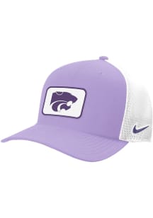 Nike K-State Wildcats Trucker C99 Adjustable Hat - Lavender