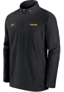 Nike Missouri Tigers Mens Black Sideline Coach Gameday Light Weight Jacket