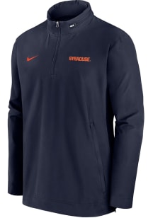 Nike Syracuse Orange Mens Navy Blue Sideline Coach Gameday Light Weight Jacket