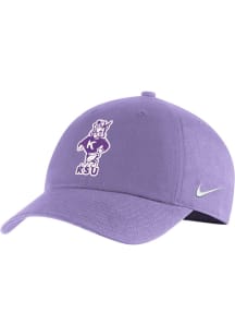 Nike K-State Wildcats Campus Cap Adjustable Hat - Lavender