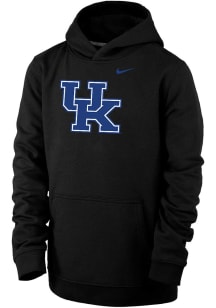 Nike Kentucky Wildcats Youth Black Primary Logo Long Sleeve Hoodie
