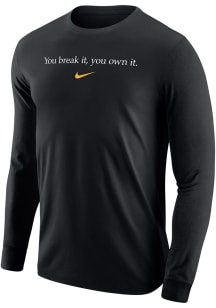 Caitlin Clark  Iowa Hawkeyes Black Nike All Time Scorer Long Sleeve T Shirt