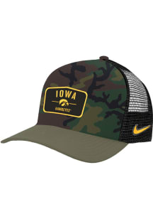 Nike Iowa Hawkeyes Trucker C99 Adjustable Hat - Green