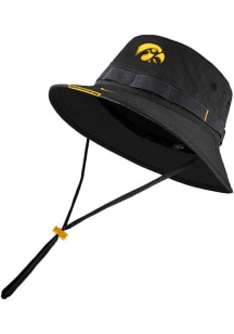 Nike Iowa Hawkeyes Black Sideline Boonie Mens Bucket Hat