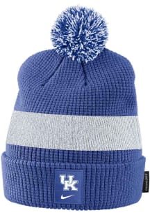 Nike Kentucky Wildcats Blue Sideline Pom Youth Knit Hat