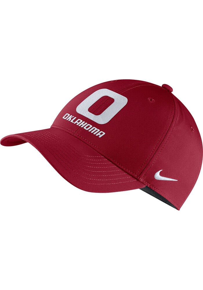 Nike Oklahoma Sooners CRIMSON Dry L91 Adjustable Hat - 19868846