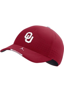 Nike Oklahoma Sooners Crimson Swoosh Flex Youth Flex Hat