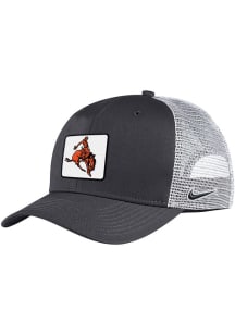 Nike Oklahoma State Cowboys Trucker C99 Adjustable Hat - Grey