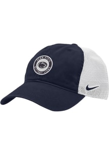 Nike Penn State Nittany Lions Washed Trucker Adjustable Hat - Navy Blue