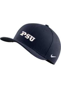 Nike Penn State Nittany Lions Mens Navy Blue Swoosh Flex Dynamic Flex Hat