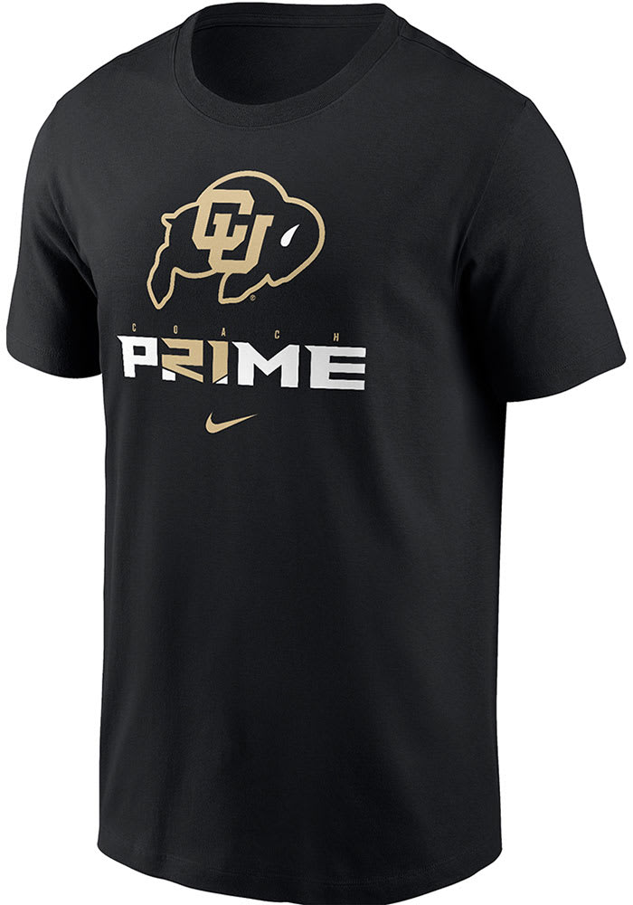 Deion Sanders Colorado Buffaloes BLACK Coach Prime Short Sleeve