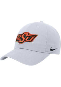 Nike Oklahoma State Cowboys Club Unstructured Adjustable Hat - White