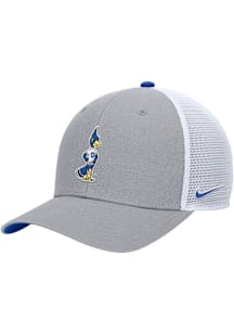Nike Creighton Bluejays RETRO TRUCKER Adjustable Hat - Grey