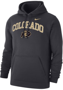 Nike Colorado Buffaloes Mens Charcoal Arch Mascot Long Sleeve Hoodie